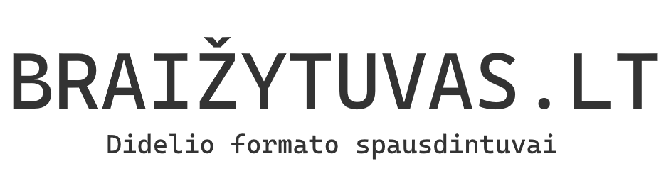 Didelio formato spausdintuvų nuoma ir pardavimas | CAD, GIS, plakatai, A0, A1 – Braizytuvas.lt